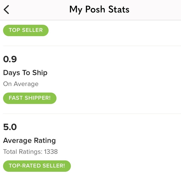 Top 10% Seller! Posh Ambassador. - Picture 10 of 14